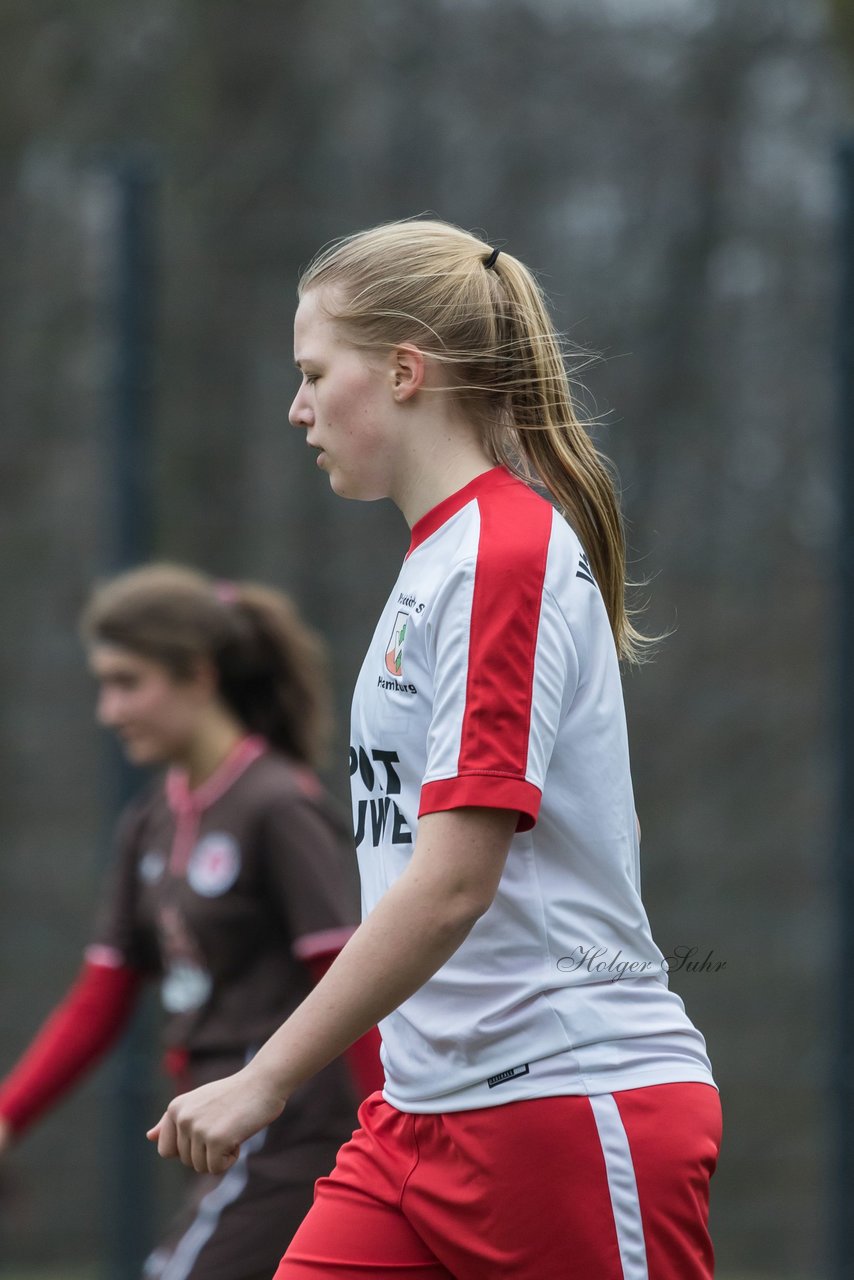 Bild 334 - B-Juniorinnen Walddoerfer - St.Pauli : Ergebnis: 4:1